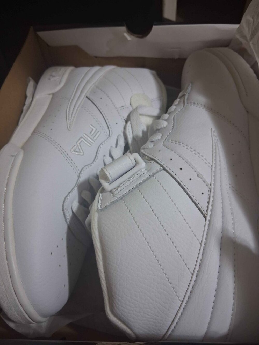 Fila Disruptor II premium sneakers Triple White
